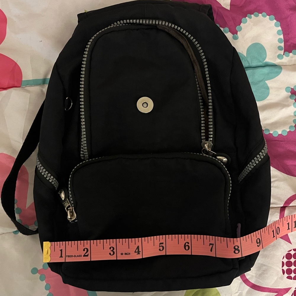Black Mini Backpack - Picture 6 of 8